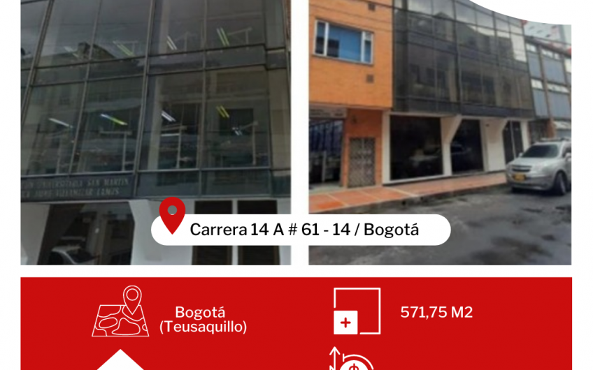 Edificio en Teusaquillo Chapinero