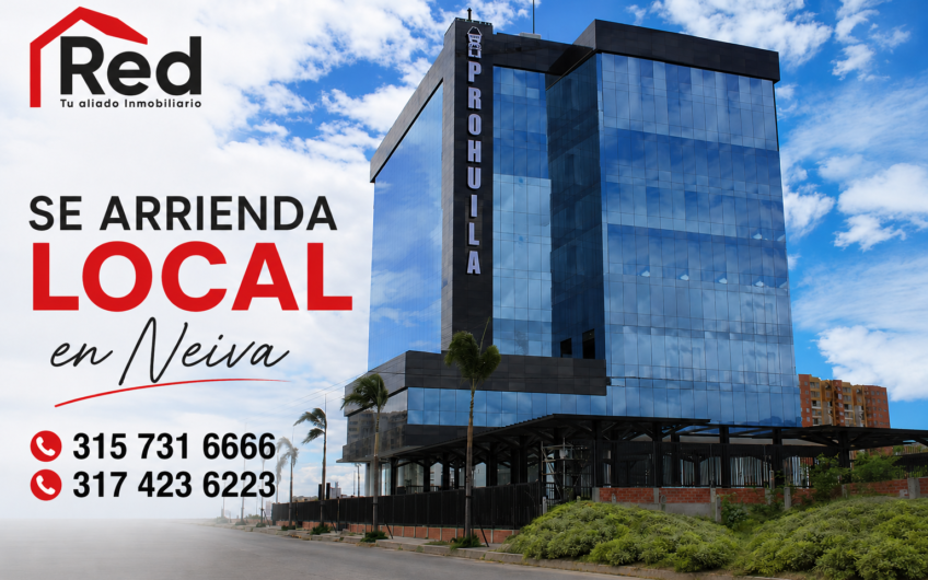 ¡OFICINA EN ARRIENDO EN EL EXCLUSIVO EDIFICIO PROHUILA